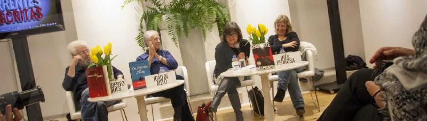 Dois contos e um romance apresentados esta tarde