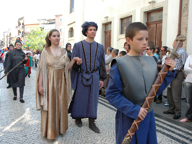 Cortejo Medieval em ruas da Póvoa, a 4 de Maio