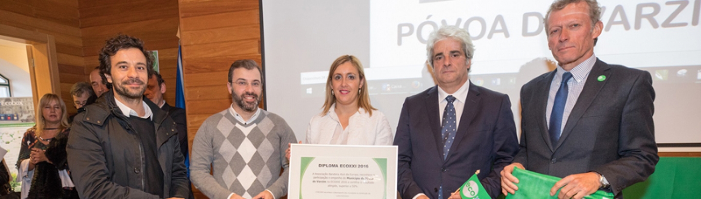 Póvoa premiada com Galardão ECOXXI