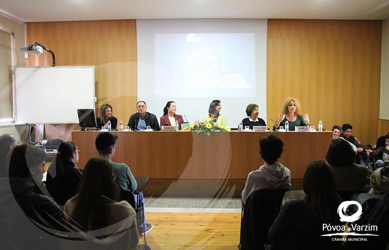 Encontro com alunos no feminino