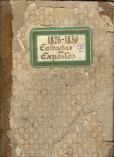 Registo de entrada dos Expostos na Roda – documento divulgado pelo Arquivo Municipal