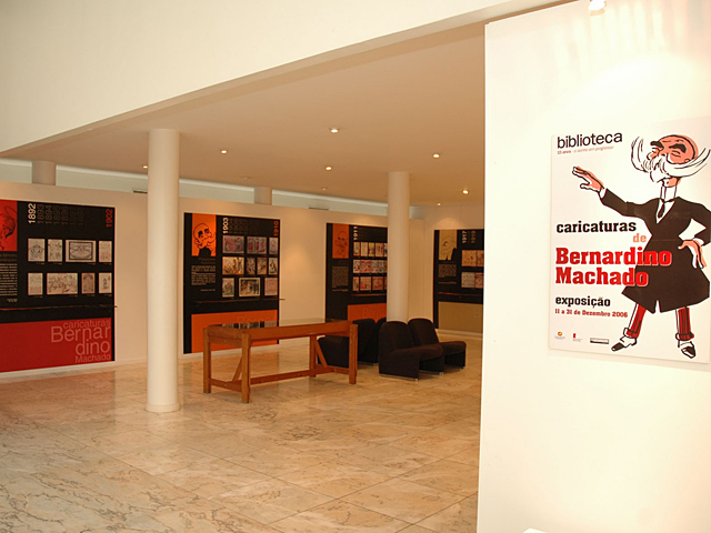 Caricaturas de Bernardino Machado – exposição na Biblioteca até ao final deste mês