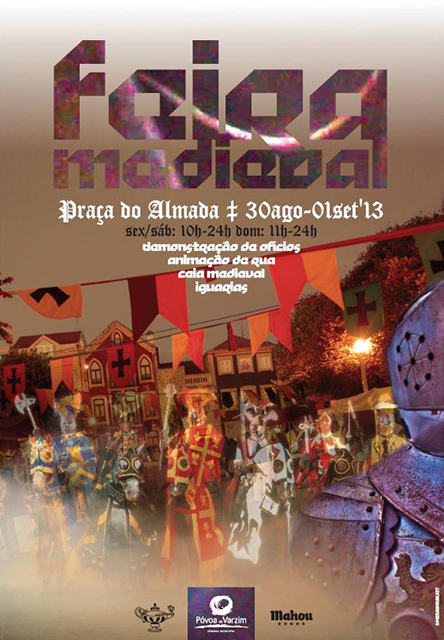 Feira Medieval chega dia 30 de agosto