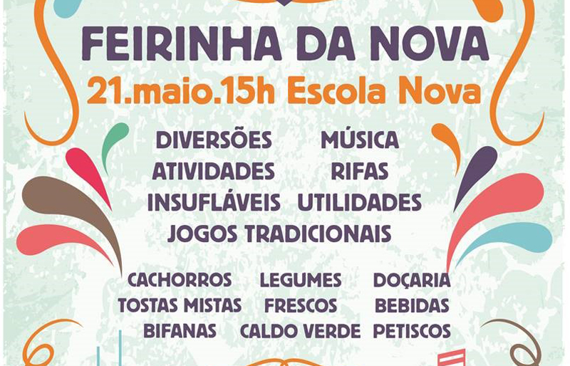 Feirinha da Nova no sábado