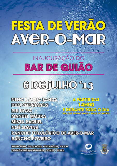 Festa de verão em Aver-o-Mar