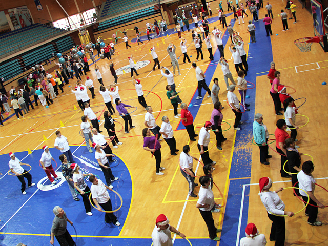 Festa de Natal do Projeto Desporto Sénior