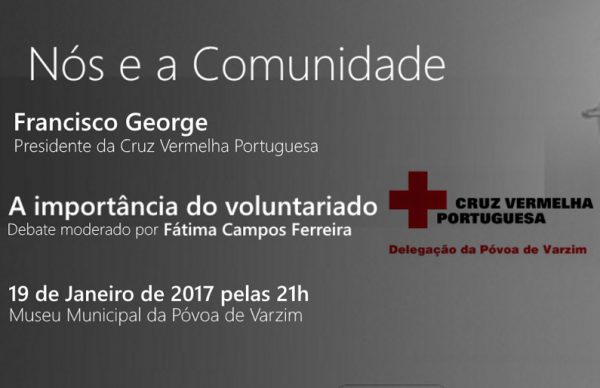 Presidente da Cruz Vermelha convidado para debater voluntariado