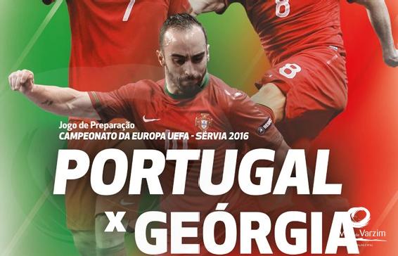 Futsal: Portugal defronta a Geórgia no Pavilhão Municipal