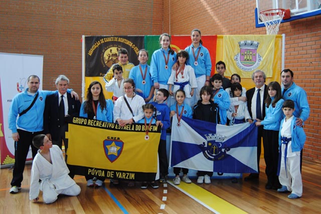 União Poveira de karaté venceu a taça nacional