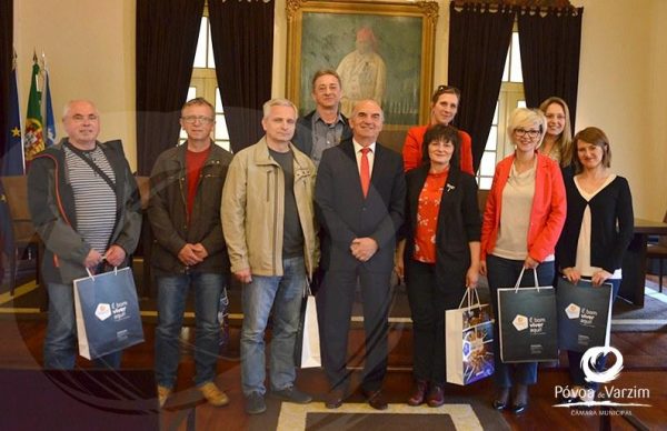 Grupo de Professores Polacos recebidos na Câmara Municipal