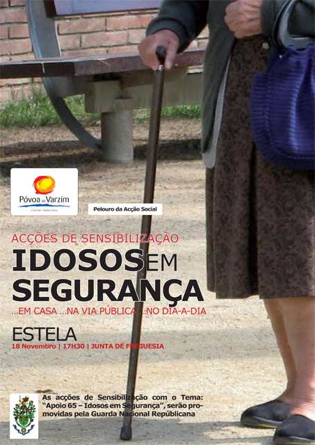 "Idosos em segurança": acções irão percorrer freguesias do concelho