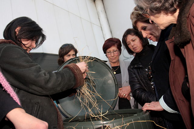 Cursos de compostagem caseira