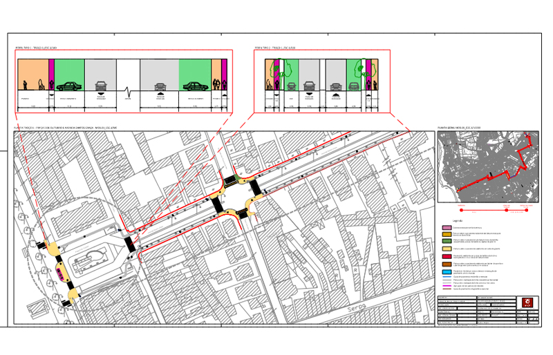 Ciclovia: início da obra que irá ligar as escolas à Marginal