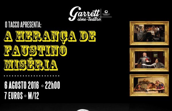 Peça de teatro premiada promete animar o Garrett