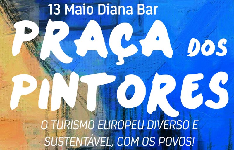 Praça dos Pintores promove intercâmbio cultural no Diana Bar