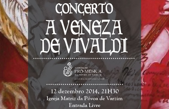 "A Veneza de Vivaldi" na Igreja Matriz