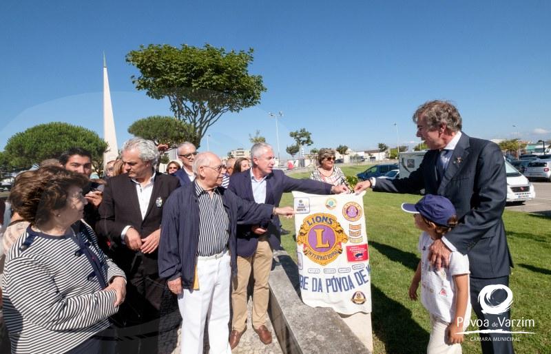 Inaugurado monumento ao Lions Club da Póvoa