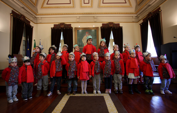 Ainda se cantam As Janeiras nos Paços do Concelho