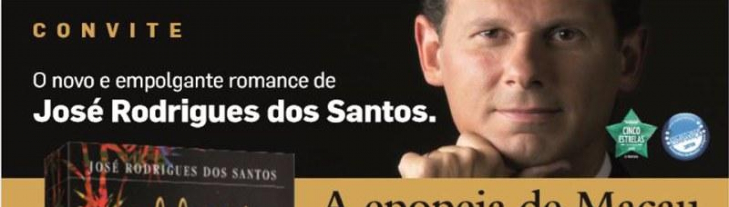 José Rodrigues dos Santos apresenta A amante do Governador na Póvoa