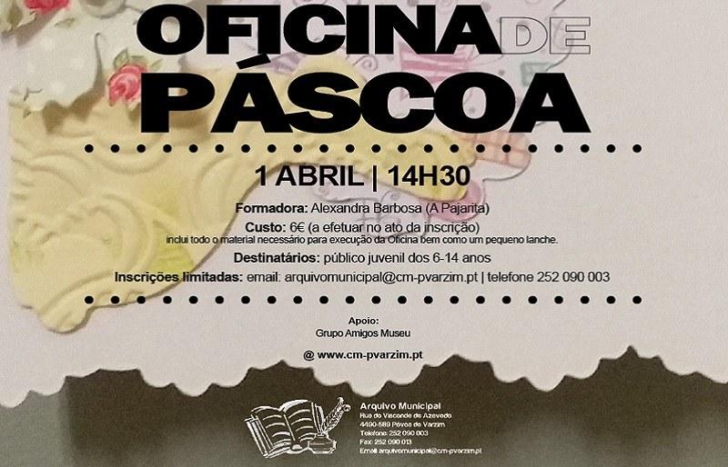 Jovens podem inscrever-se na Oficina de Páscoa do Arquivo Municipal