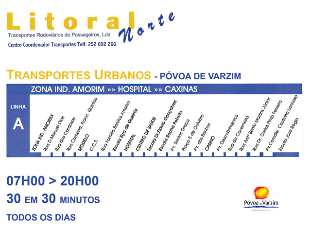 Nova linha de transporte liga Zona Industrial de Amorim a Vila do Conde