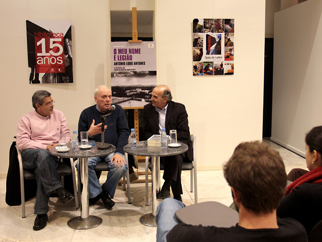 António Lobo Antunes apresentou o seu mais recente livro, "Meu Nome é Legião"