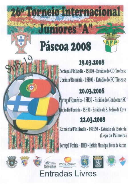 Portugal x Ucrânia no Estádio Municipal