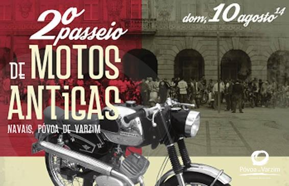 Mais de 100 motos antigas em Navais