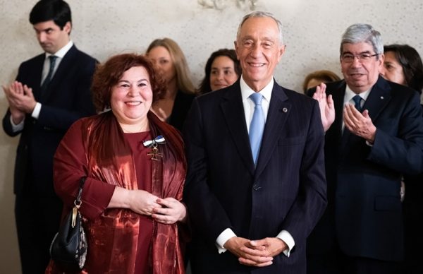 Manuela Ribeiro distinguida com o grau de Comendador da Ordem do Infante D. Henrique