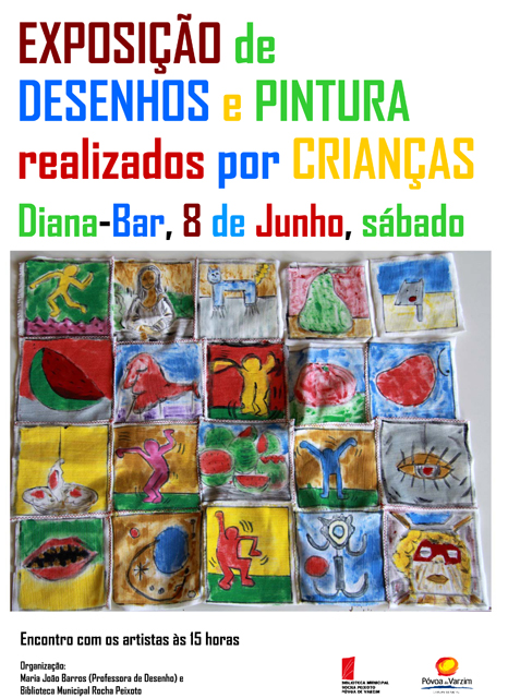Exposição de Desenhos e Pintura de Crianças