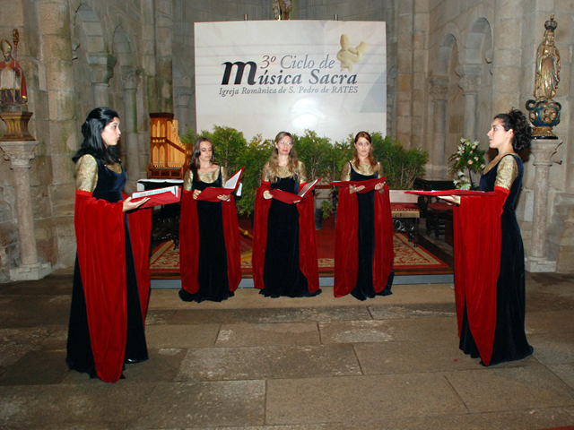 Rates despede-se do 3º Ciclo de Música Sacra