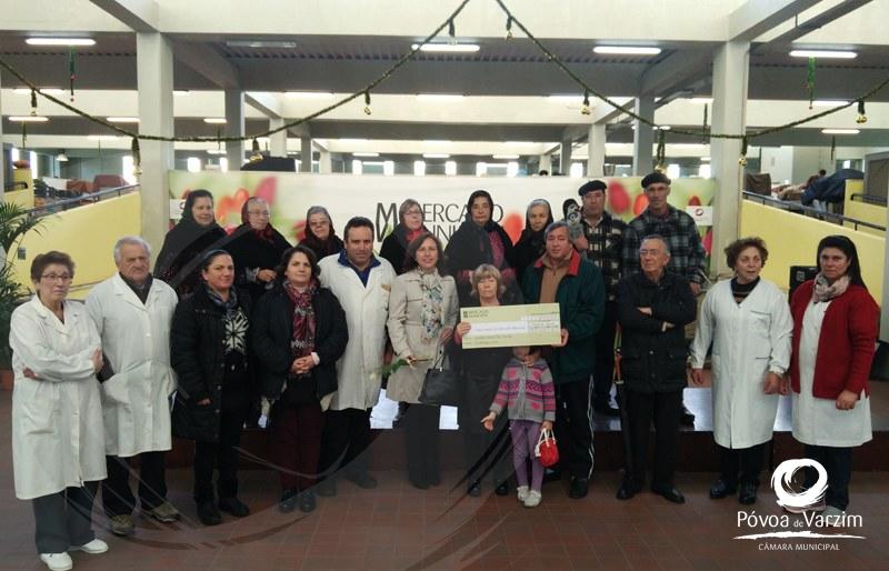 Mercado de Natal terminou com Tricanas Poveiras e entrega donativo