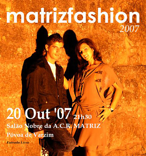 Desfile de moda marca etapa final do "MatrizFashion"