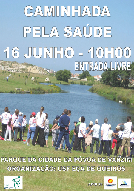 "Caminhada pela Saúde" no Parque da Cidade