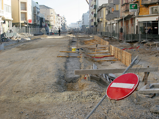 Avenida Mousinho – um ano depois do início das obras