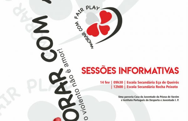 Casa da Juventude assinala o Dia dos Namorados com sessões de informação- Namorar com Fair-Play