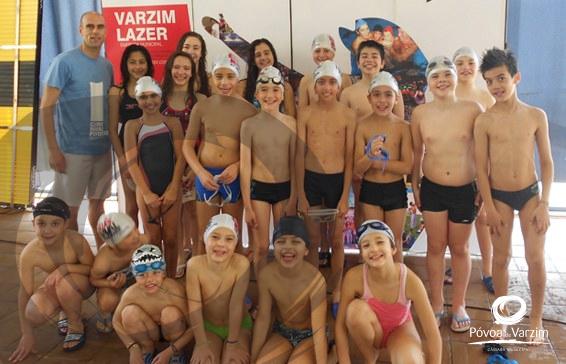 Natação comemora 3º aniversário