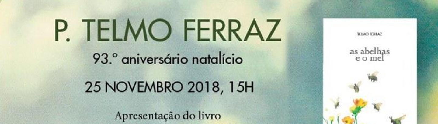 Novo livro e filme nos 93 anos do Padre Telmo Ferraz