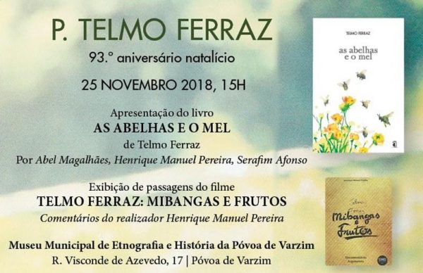 Novo livro e filme nos 93 anos do Padre Telmo Ferraz