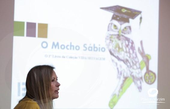 O Mocho Sábio cativou os mais novos