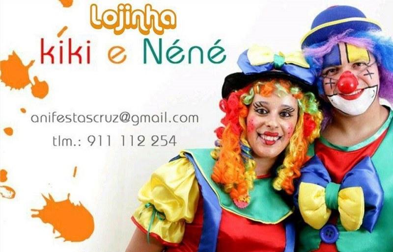 Palhaços Kiki e Nené levam a diversão à Feira do Livro