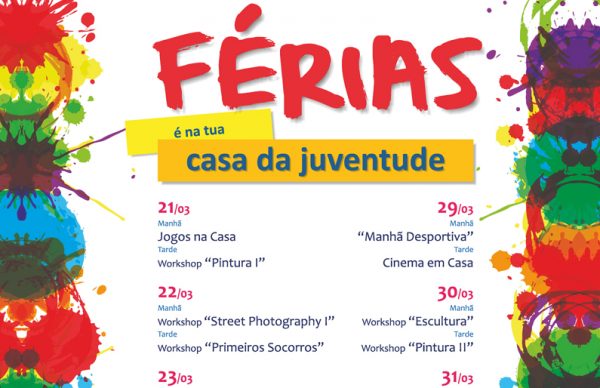 Férias na Casa, de 21 de março a 1 de abril