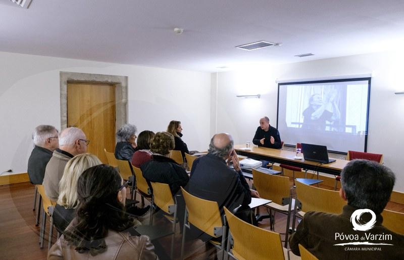 Pedro Mesquita deu conferência no Arquivo