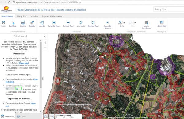 Limpeza dos terrenos florestais