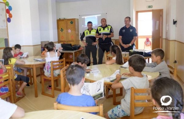 Polícia Municipal e PSP amigos das crianças