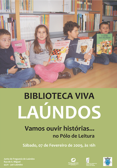 Animação dos Pólos de Leitura arranca em Laundos