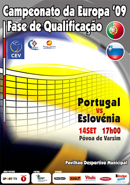 Qualificação portuguesa para Europeu de Voleibol joga-se na Póvoa de Varzim