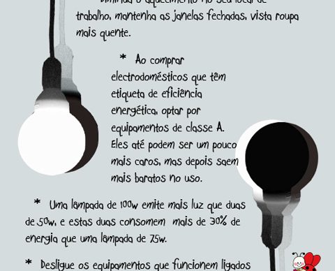 Colecção de postais virtuais continua com recomendações de poupança de energia