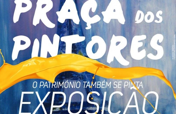 Praça dos Pintores em exposição no Diana Bar