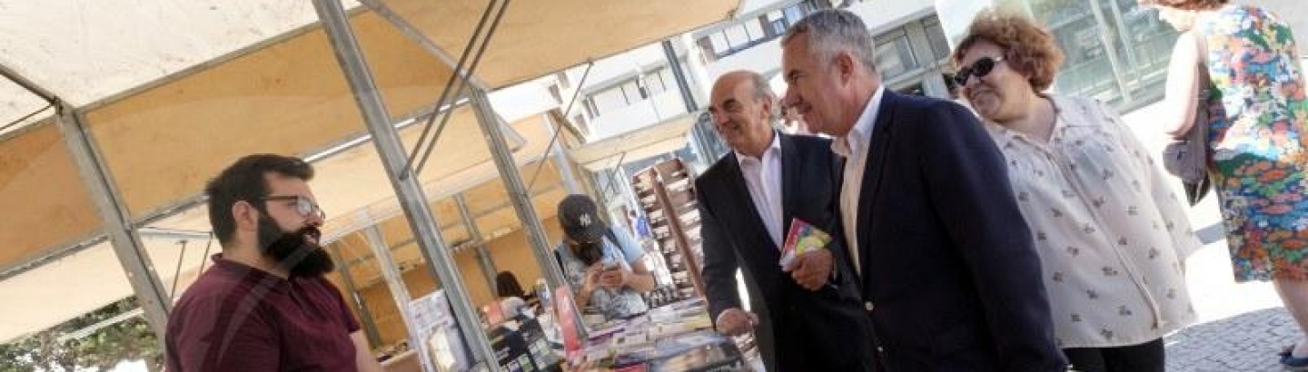 Presidente abriu Feira do Livro